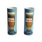 “Big Beer” Beer Glasses By Signe Persson-Melin For Boda Sweden, 1970S, Set Of 2 thumbnail 2