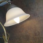Vintage – Bureaulamp – Tafellamp -Bedlamp – Opaline Kap thumbnail 5