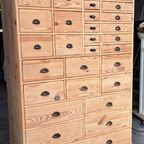 Unieke.grenen Ladekast 29 Lades Refurbished Puur Natuur thumbnail 10