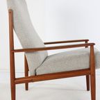Grete Jalk Voor France & Son Fauteuil Vintage Deens thumbnail 15