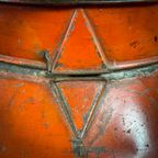Groot Oranje Brocante Koffie Bus/Blik thumbnail 10