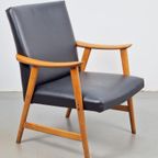 Vintage Fauteuil De Ster Gelderland Deens Design ‘60 Beuken thumbnail 7