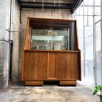 Vintage Houten Vitrinekast / Kast / Etagere thumbnail 6