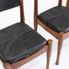 Bernini Vintage Italiaanse Eetkamer Stoelen Van Silvio Coppola, Set Van 6 thumbnail 3