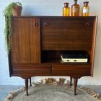 Retro Vintage Mid-century Dressoir,high-board,barkast thumbnail 8