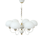 Mid-Century Melkglazen Bollamp thumbnail 2
