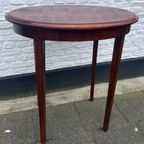 Strak Vintage Mahonie Tafeltje 72 Cm Hoog thumbnail 4