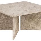 Jukaa Salontafel - 90 X 90 Cm - Beige Marmer thumbnail 2