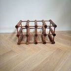 Richard Nissen Wijnrek – Teak – Deens Design - 9 Flessen thumbnail 2