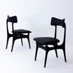 Set Of Four Black S3 Chairs thumbnail 6