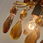 Murano Teardrop Hanglamp Kroonluchter Vintage Kristal thumbnail 6