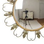 Vintage Fish Eye Convex Spiegel Sunburst Heksenspiegel Deknudt 46Cm thumbnail 14