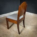 Mid-Century Art Deco Stijl Eetkamerstoelen- Set Van 4 thumbnail 10