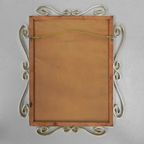 Vintage Geslepen Spiegel In Aluminium Frame thumbnail 10