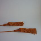 Burnt Orange Baroque Tassel Tie-Backs For Curtains thumbnail 4