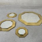 4x Vintage Spiegel – Messing thumbnail 2