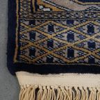 Subtiel Sierkleedje/ Loper Met Blauw En Beige Tinten 67x30cm thumbnail 3