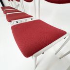Set Van 6 Stapelbare Stoelen Van Gijs van der Sluis, 1970's thumbnail 6