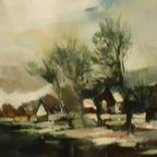 Groot Landschap Van Albert Eeckhout. thumbnail 5