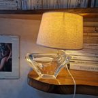 Vintage Tafel Lamp Kristal Daum Zeilboot Vintage Tafel Lamp thumbnail 11