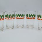 Set Van 5 Vintage Limonade Glaasjes thumbnail 2