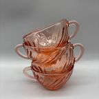 Set Arcoroc Rosaline Kopjes Swirl 4 Stuks thumbnail 5