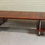 Vintage Palissander En Chroom Salontafel thumbnail 16