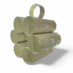 Space Age Newspaper Stand / Magazine Holder / Model 6635 In White By Opal Germany / Mid-century 7 thumbnail 2