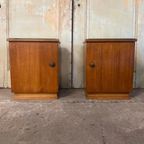 Set Art Deco Kastjes. Met Glasplaat En Bijzondere Details. thumbnail 1