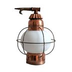 Maritieme Vintage Lamp - Koper / Messing thumbnail 2