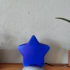 Vintage Ikea Blauwe Ster Lamp Tafellamp thumbnail 13