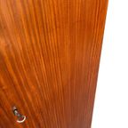 Vintage Compacte Kledingkast Wandrobe Jaren 60 Teak Kast thumbnail 21
