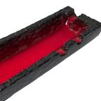 Ceramic Ashtray - 1970’S - Made For Cigars - Brightly Glazed And Unusual Design - Fat Lava thumbnail 5