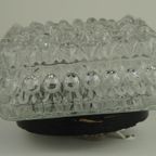 Prachtige Set Van 2 Leuke Vintage Glazen Jaren ’60 Wandlampen/ Plafonnières thumbnail 6