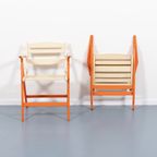 Set Of 3 Chairs / Tuinstoelen From Gio Ponti For Fratelli Reguitti thumbnail 5