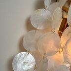 Capiz Schelpen Wandlamp Lamp Goud Frame Opaline Schelpen thumbnail 14