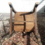 Antieke Modernisme Stoel / Spaanse Art Nouveau Stoel (ca1890) / Modernismo Chair thumbnail 19