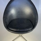 Fauteuil Pastoe, Little Egg Chair, Draaistoel. 1960’S thumbnail 15