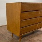 Vintage Design Dressoir U453 Van Jiri Jiroutek Met Lades In Bruin thumbnail 5