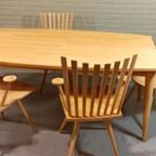 Vintage Deens Design Eettafel, Door Kvist thumbnail 10