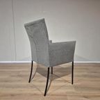 3X Bert Plantagie Eetkamerstoelen - Grijs - Taupe - Design thumbnail 9