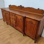 Vintage Louis Xv Wandkast Buffetkast Dressoir Ladekast 205 thumbnail 10