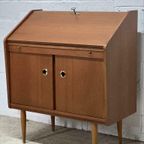 Vintage Kast / Secretaire / Bureau thumbnail 2