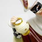 Bohemia Royal Dux Porseleinen Beeld Harlequin & Columbine Tsjechië thumbnail 5
