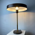 One Of Three Brown And Gold Table Lamp Timor 69 By Louis Kalff For Philips 1970 thumbnail 4
