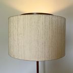 Midcentury Design Vloerlamp - Teak, Ecru Kap Temde Leuchten thumbnail 4