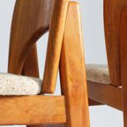 5 Vintage Deense Mid Century Eetkamer Stoelen Glostrup thumbnail 13