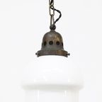 Art Deco Opaline Hanglamp thumbnail 3