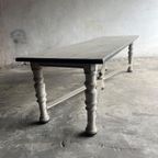 Grey Wood Monastery Table thumbnail 11