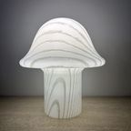 Peil & Putzer Mushroom Zebra Table Lamp , 1970’S thumbnail 3